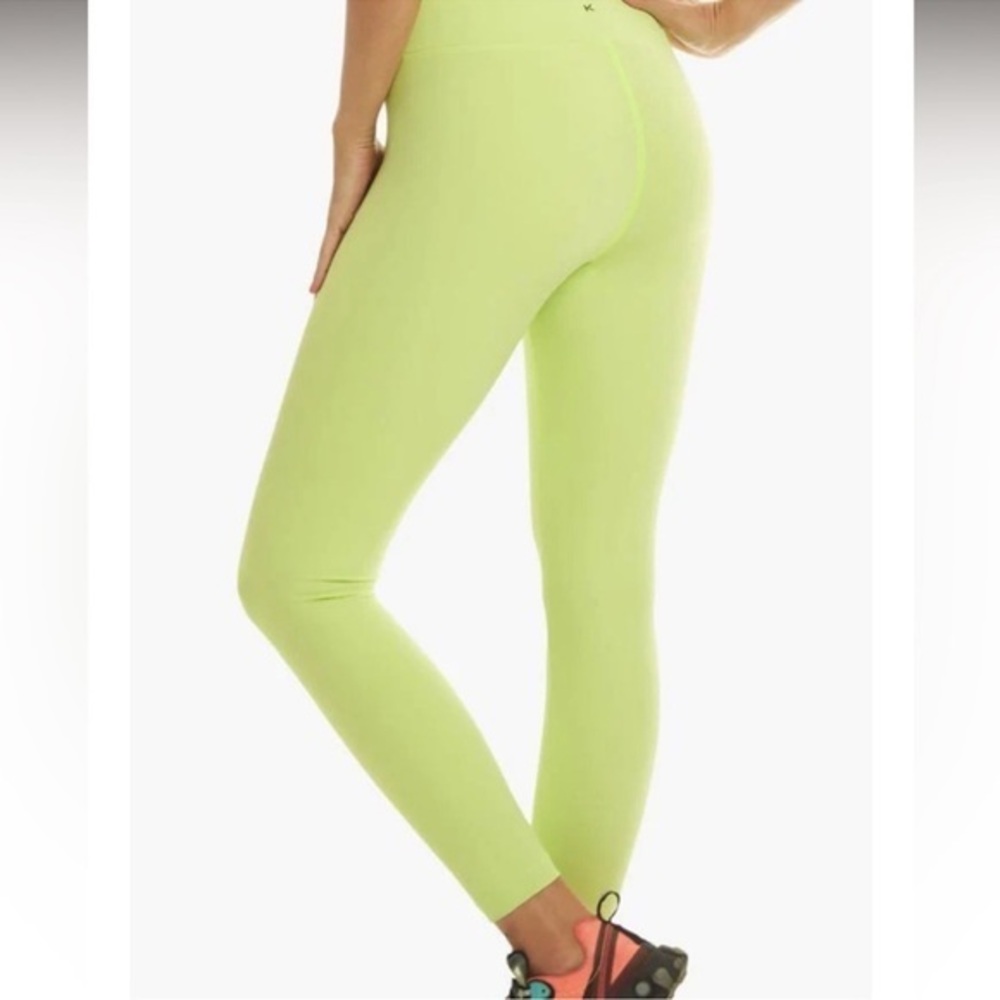 KORAL Drive Blackout High Rise Neon Green Leggings XS Like New